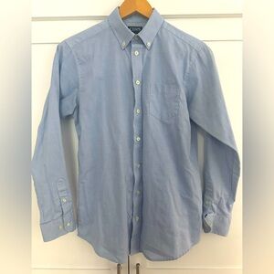 Chaps Boys Sky Blue Casual Button-Down Shirt Size 16